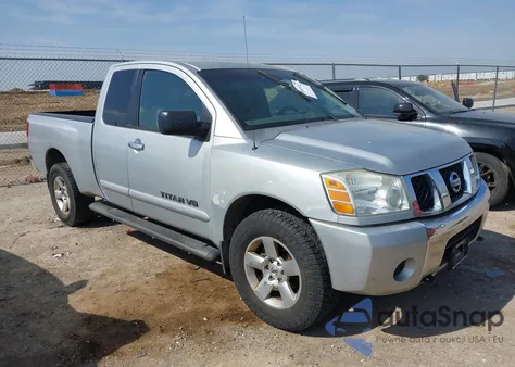 2007 Nissan Titan Se z USA, uszkodzony, nr VIN 1N6AA06B87N216618
